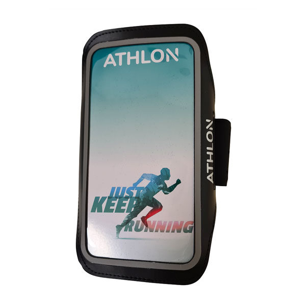 נרתיק ריצה אוניברסלי לסמארטפון ATHLON RUNNER בצבע שחור