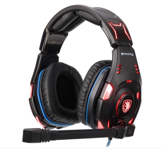 אוזניות גיימינג SADES דגם KNIGHT PRO