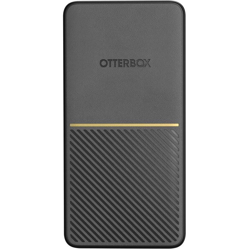 מטען סוללה אלחוטית וטעינה מהירה OtterBox 18W Dual USB-C USB-A Wireless PowerBank 100MAH-Black
