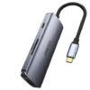 CHOETECH   מפצל הזנה 7 יציאות TYPE C