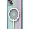 כיסוי לאייפון 14 שקוף קשת Gear4 Milan Snap תומך MagSafe