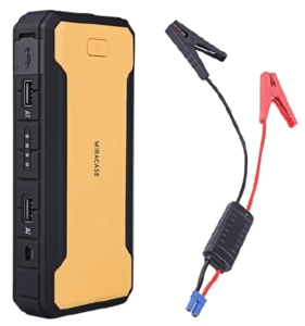 סוללת בוסטר התנעה לרכב Miracase MJSN12000 12,000mAh בצבע שחור וצהוב