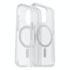 כיסוי גמיש לאייפון 15 פרו Otterbox React בצבע מנצנץ תומך MagSafe קשיח במיוחד