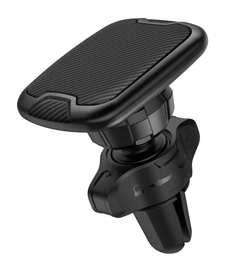 מעמד זרוע אוניברסלי לרכב SOL Magnetic Mount Air Vent בצבע שחור