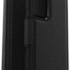 כיסוי ארנק OtterBox Strada עור שחור ל-Galaxy S23 – שילוב מושלם של סגנון והגנה