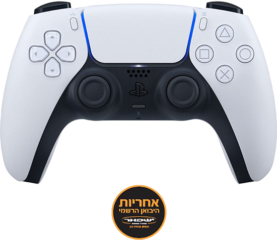 שלט אלחוטי ל- Sony PlayStation DualSense V2 PS5 - צבע לבן