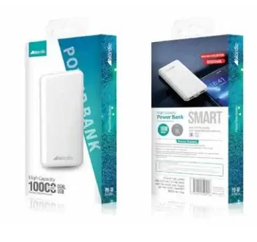 סוללת גיבוי-מטען נייד NORDIC 10,000Mah DUAL USB טעינה מהירה 22.5W