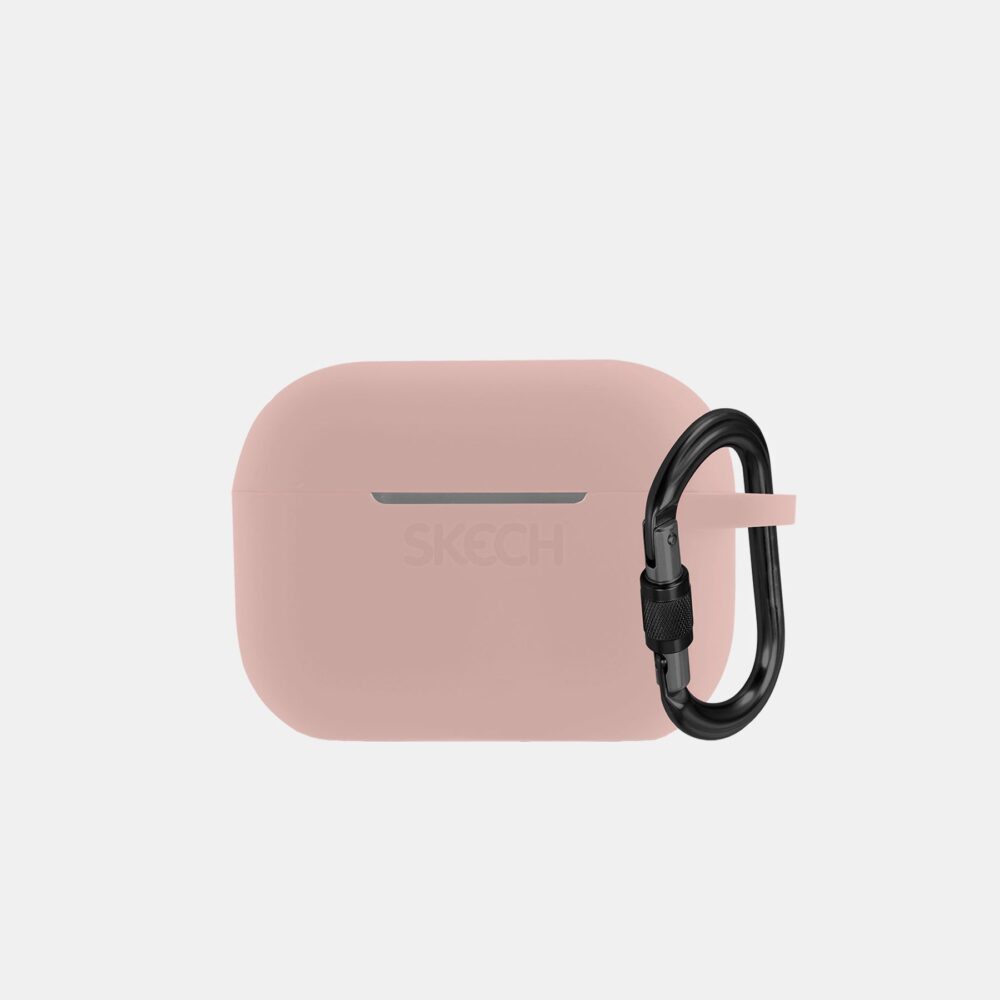 כיסוי סיליקון לאיירפודס Airpods פרו בצבע ורוד