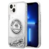 כיסוי אחורי מעוצב Karl Lagerfeld קרל לגרפלד ל-Iphone 14 בצבע ליקוויד נצנץ נוזלי RSG