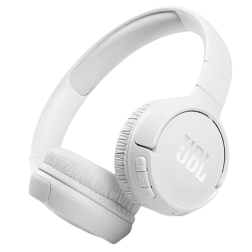 אוזניות אלחוטיות JBL דגם Tune 520 BT - צבע לבן