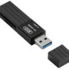 קורא כרטיסים SD XO DK05B USB 3.0 בצבע שחור