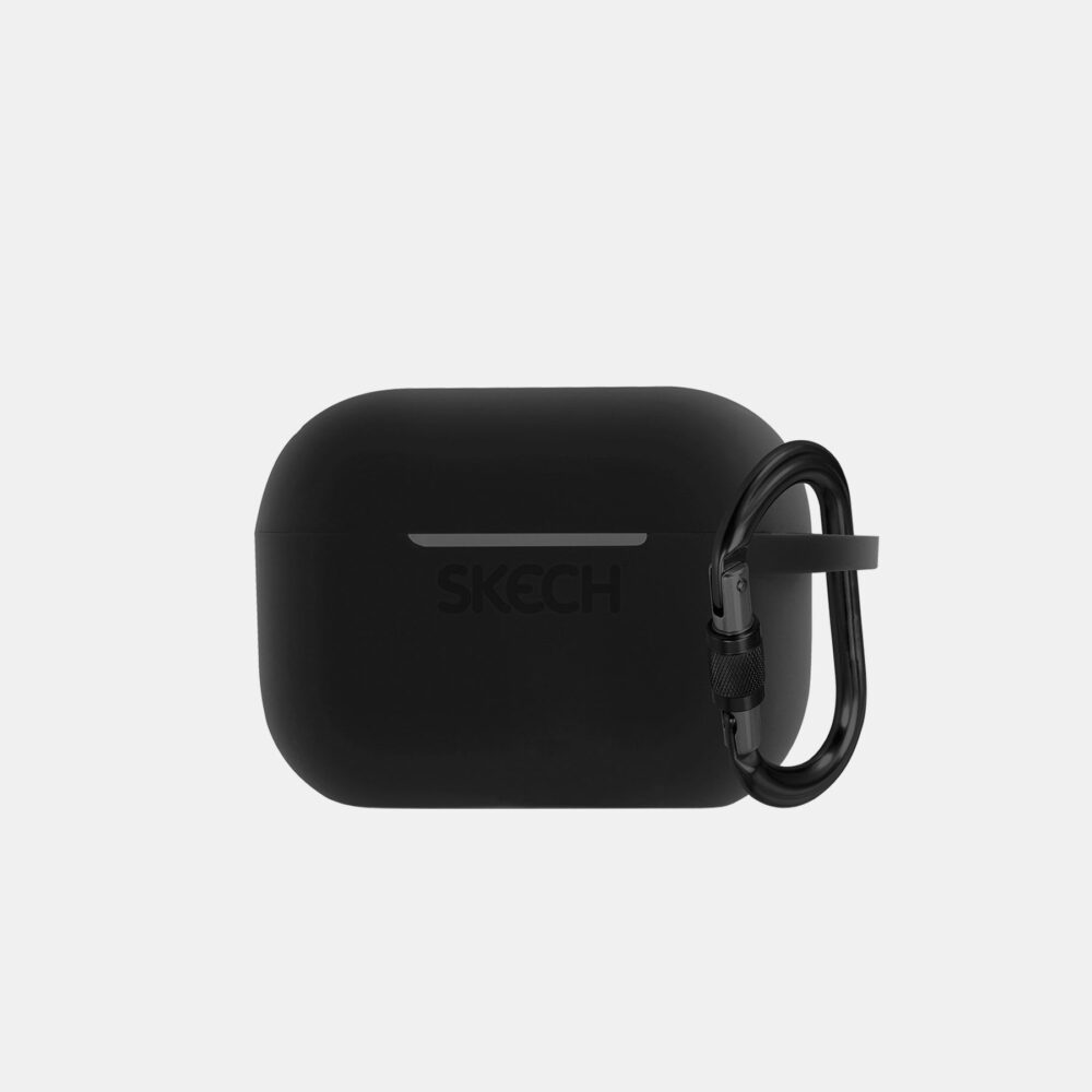 כיסוי סיליקון לאיירפודס Airpods פרו בצבע שחור