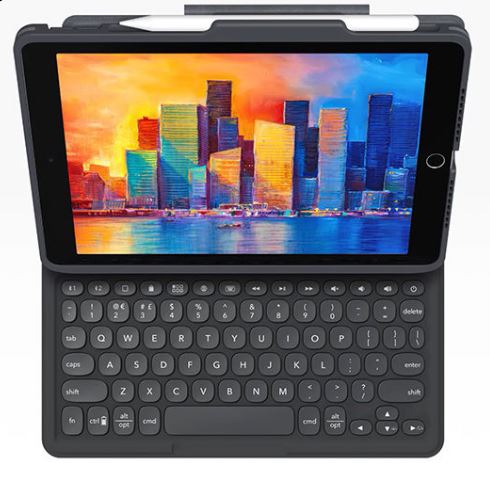 כיסוי ZAGG+מקלדת iPad 10.2 Pro