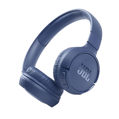 אוזניות קשת אלחוטיות JBL Tune 510BT צבע כחול עם מיקרופון מובנה