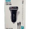 מטען רכב מהיר - C to IP 38W+USB