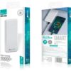 מטען נייד 10000mAh עם 2 יציאות לבן Nordic