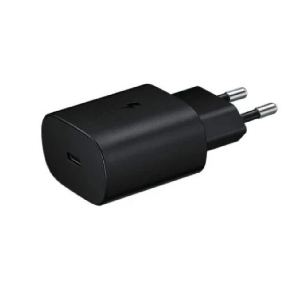 ראש מטען מקורי מהיר Samsung 25W Type שחור