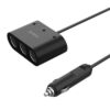 מפצל 3 יציאות USB למצת הרכב DRAGO